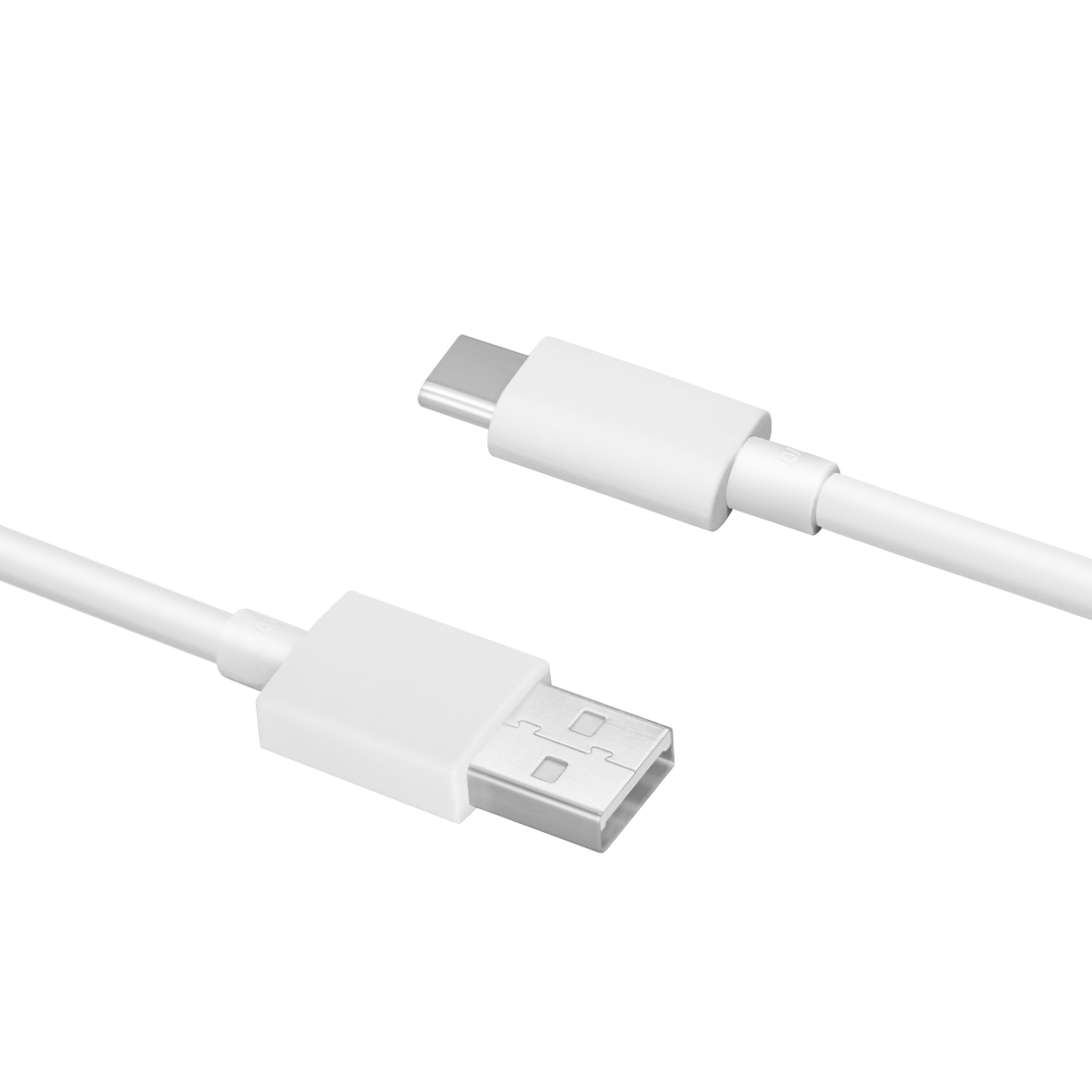 OPPO USB-A to Type-C 10A 闪充数据线 1米 白色