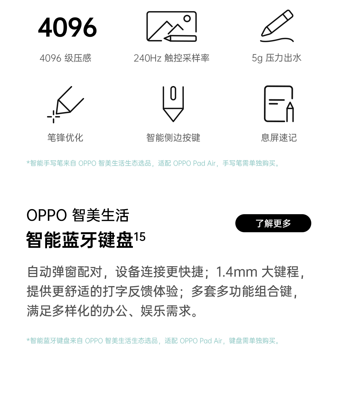 OPPO Pad Air 4GB+128GB 雾灰官方标配