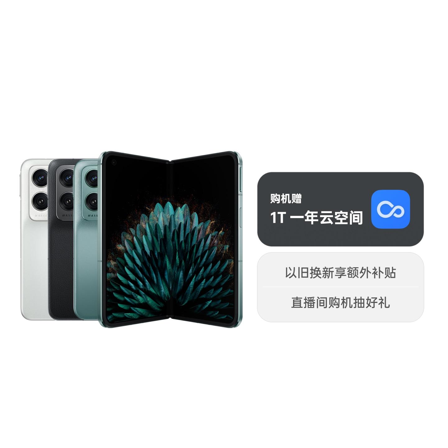 OPPO Find N2 素黑 12GB+256GB 官方标配