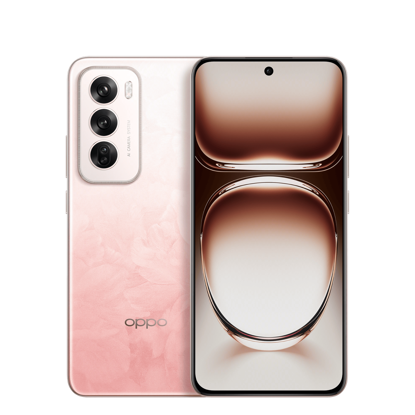 【秒杀专享】OPPO Reno12 AI手机 柔和桃 16GB+512GB 官方标配