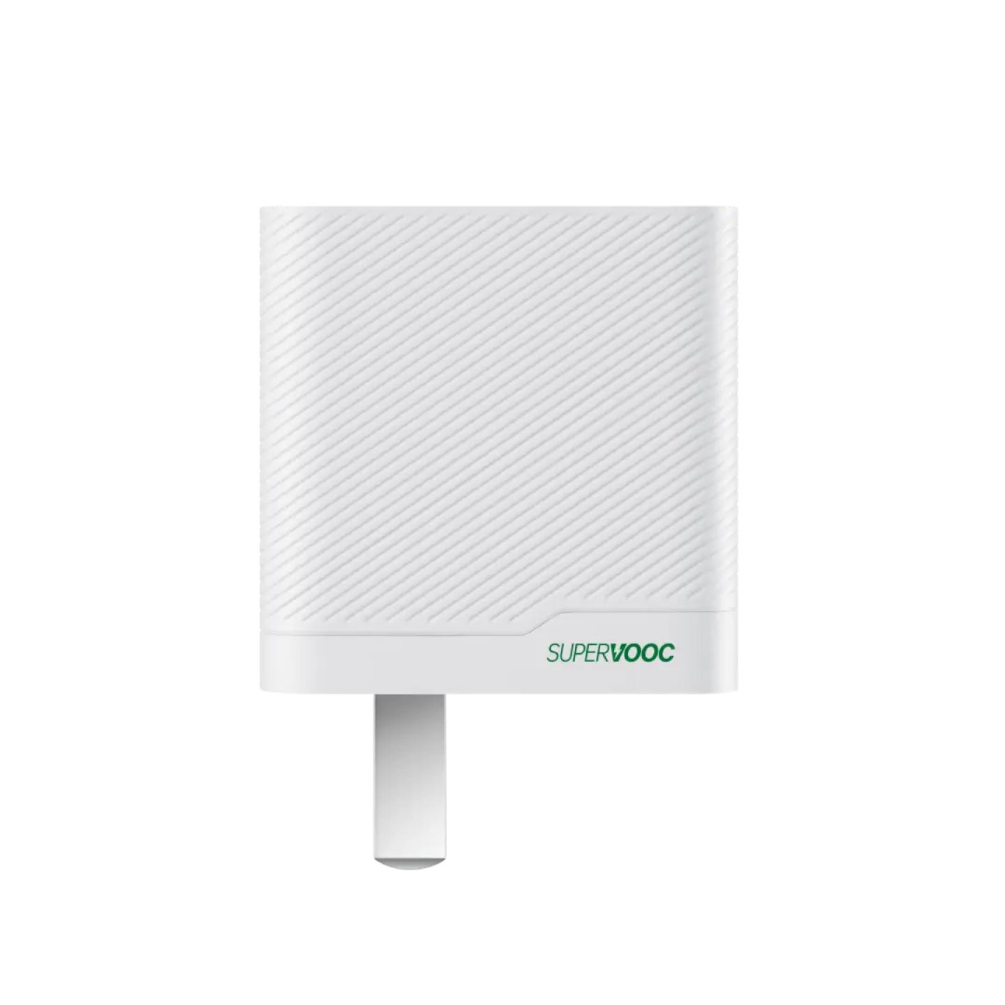 OPPO 双口氮化镓充电器 SUPERVOOC 33W 单头 白色