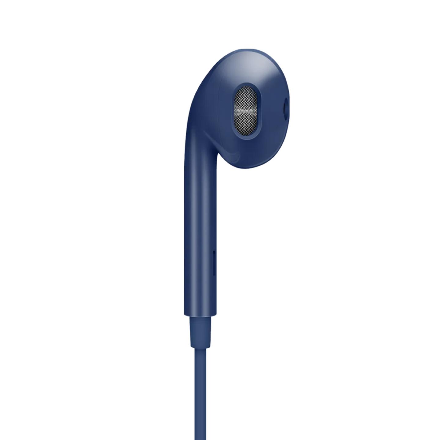 OPPO 半入耳式 模拟信号有线耳机 MH135 藏蓝色 3.5mm 接口