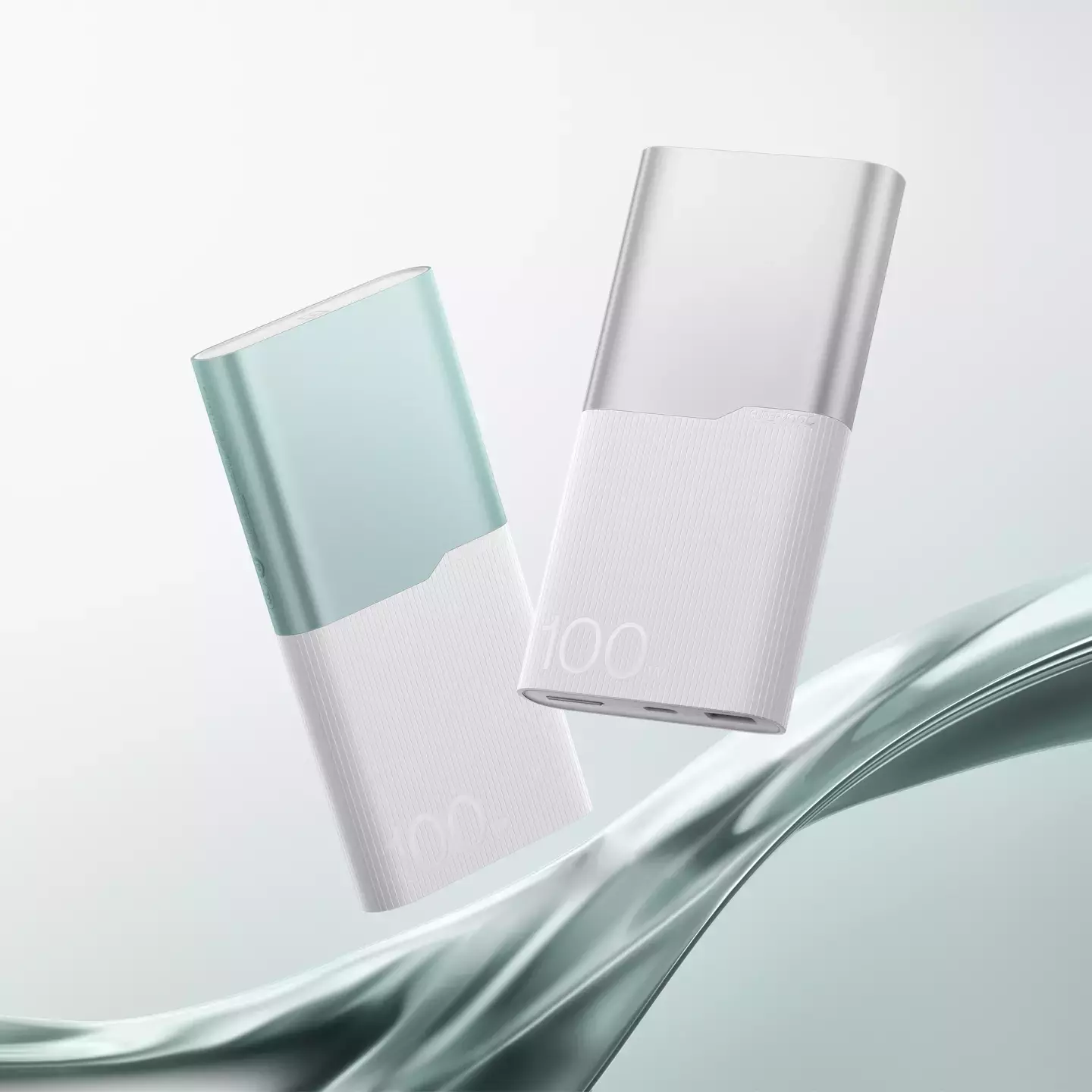 一加 100W 超级闪充移动电源 12000mAh  3C 认证 银翼白