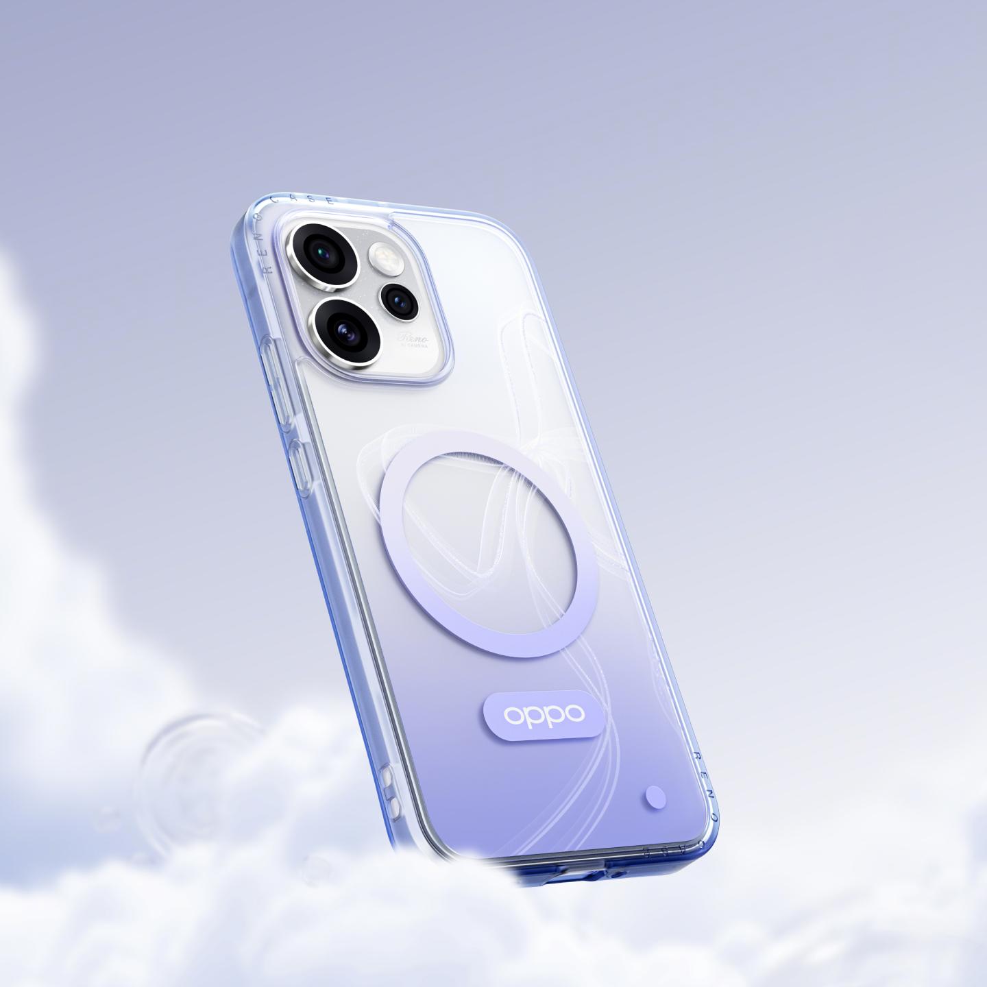 OPPO Reno15 Pro 磁吸保护壳 梦幻紫