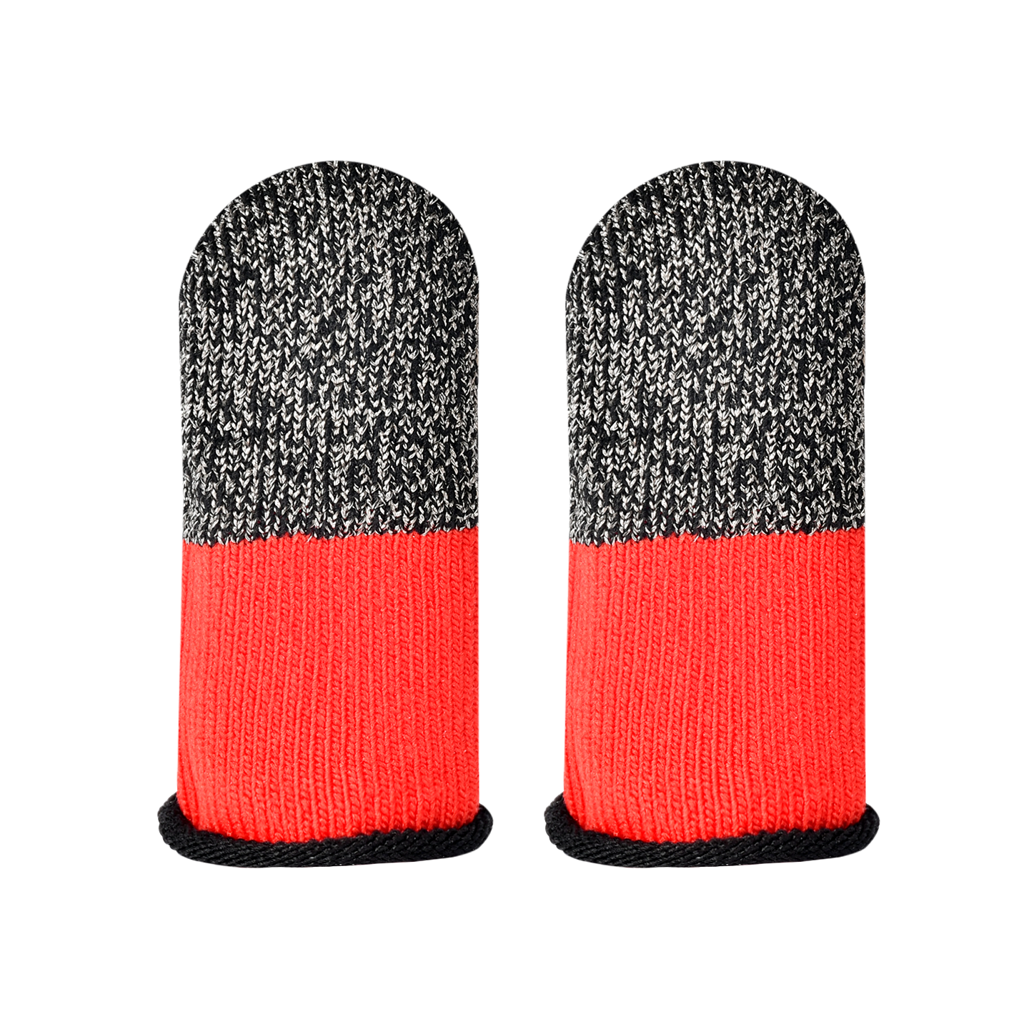 爱酷者 24针银纤维游戏指套 双拼色