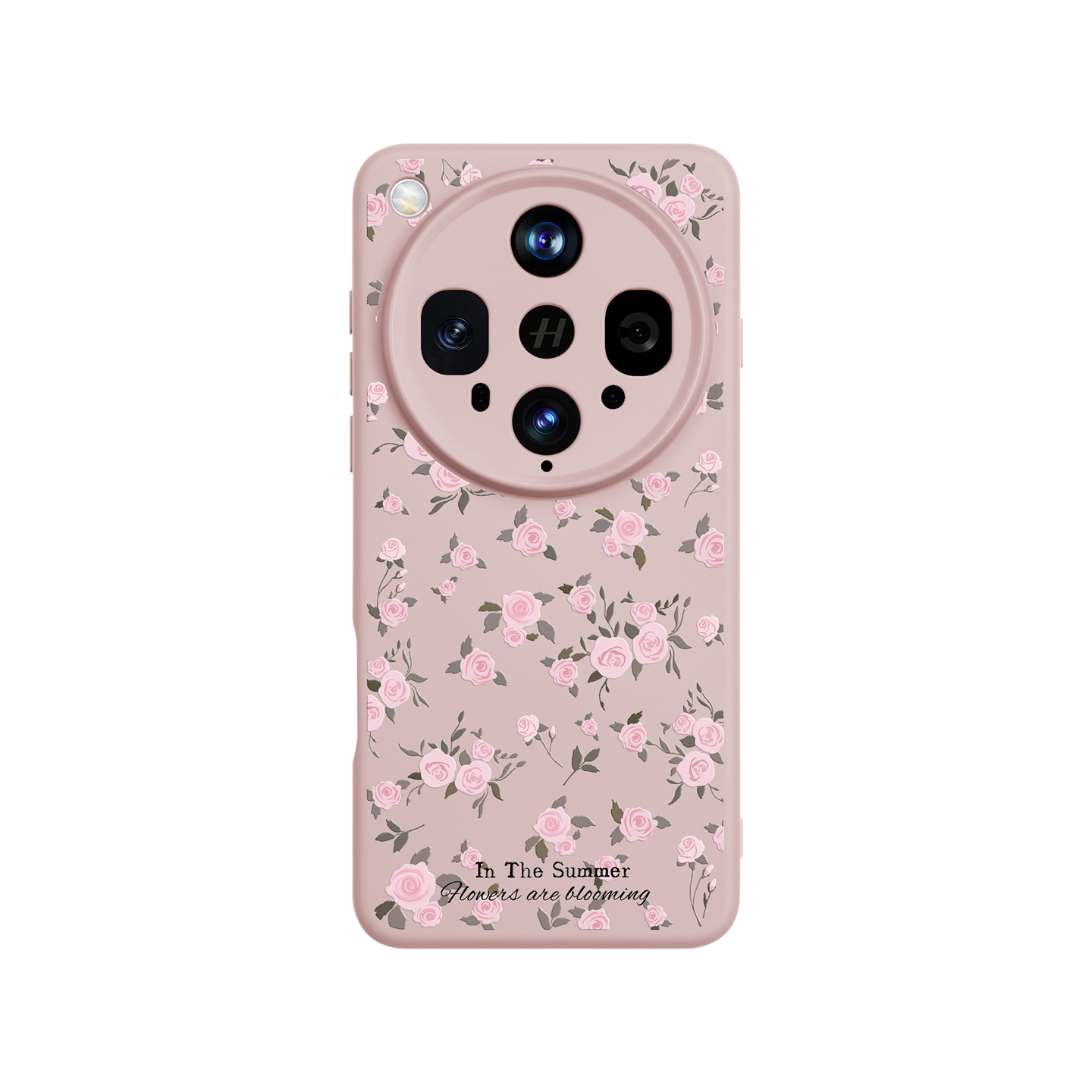 IPJ 臻品液态 OPPO Find X8 Ultra 手机壳 粉色花朵-粉色